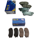 PASTILHAS DE FREIO DIANTEIRA E TRASEIRA PARA KIA MAGENTIS 2.0 2006 A 2016